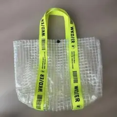 WKD/ER トートバッグ クリア ネオンイエロー