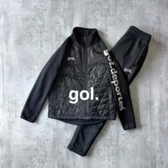 gol. キッズ140cm セットアップブラック