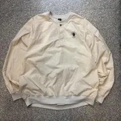 ぼ*ん様 00s NIKE NIKEgolf コットンプルオーバー ヘンリーネッ