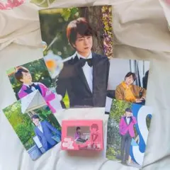 嵐を旅する展覧会　櫻井翔グッズ３点セット　フチ子　ポストカード　アートカード