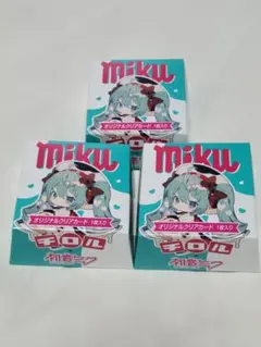 チロルチョコ×初音ミク オリジナルクリアカード1枚入り