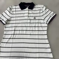 Brooks Brothers ストライプポロシャツ 半袖