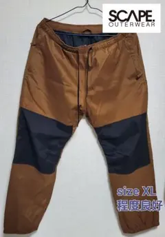 SCAPE スノーボードウェア sizeXL 程度良好 オーバーサイズ着オススメ