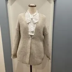 MAJESTIC LEGON ニットカーディガン　ブラウス　コーデ売り