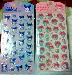 クロミちゃん　マイメロディ　プクッとシール　サンリオキャラクター