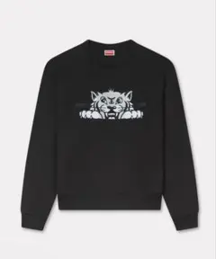 KENZO HAPPY TIGER' エンブロイダリー コットン スウェット