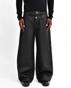 Asapmode Stacked Oil Coating Pants - メルカリ