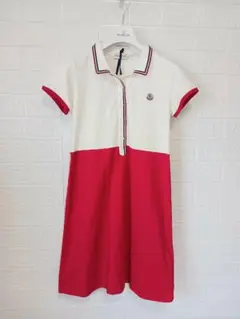 1975様専用‼️ MONCLER ポロワンピース ネイビー/ホワイト - メルカリ