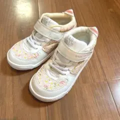 【新品】RADCHAP 花柄スニーカー ホワイト19.0