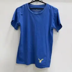 AMERICAN EAGLE 半袖Tシャツ ブルー Sのサムネイル