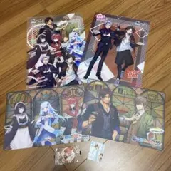 にじさんじ　くら寿司　下敷き　クリヤファイル　缶バッジ