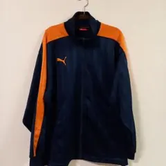 PUMA ネイビー/オレンジ ジャケット Lサイズ