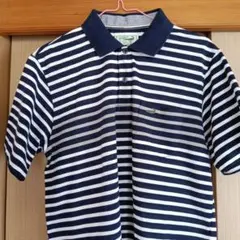 クロコダイル　ボーダーポロシャツ M