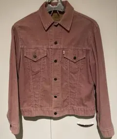 【希少】リーバイス 70505-1582コーデュロイ ジャケット　サーモンピンク