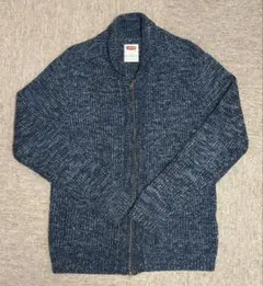 Levi's ネイビー ニットカーディガン