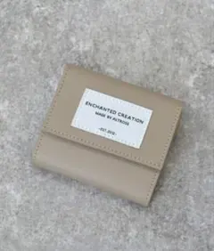 ボックスコイン三つ折りサイフ