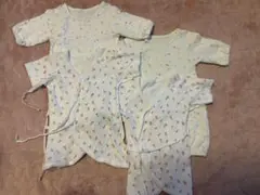 低出生体重児用（40-50㎝） ツーウェイオール、コンビ肌着セット×2