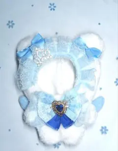 10〜14cm ハンドメイド おすわり着ぐるみ ねこ ぬい服 ぬいぐるみ