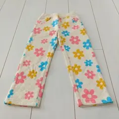 フラワープリント　ズボン