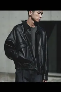 ARTIFICIAL GRAIN FLIGHT BLOUSON