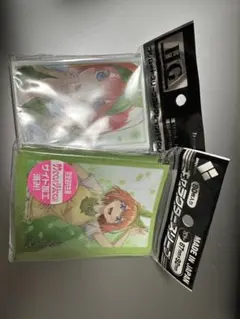五等分の花嫁 四葉 キャラクターカードスリーブ 2種セット