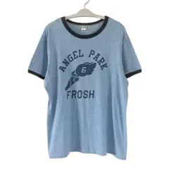 90s RUSSELL ATHLETIC リンガー Tシャツ アメカジ VTG