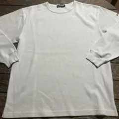 U.P renoma レノマワッフル長袖Tシャツ ホワイト Lサイズ