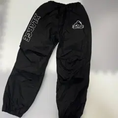 XLARGE ブラック ロングパンツ