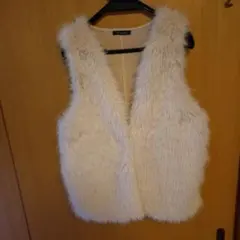 フェイクファーベスト ベスト