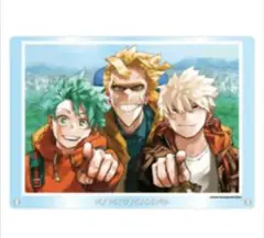 僕のヒーローアカデミア　ヒロアカ　原画展　福岡　アクリルアート　緑谷　爆豪