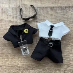 SnowMan カリスマックス 衣装 ドール服 ミニチュア ブラックスーツ