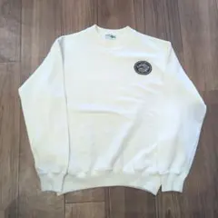 80年代　ヴィンテージ　フレンチラコステ　ホワイト　トレーナー　LACOSTE