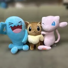 ポケットモンスターめちゃもふぐっと ぬいぐるみセット新品タグ付き