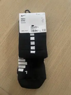 Nike Elite バスケットボールソックス XL ブラック/ホワイト