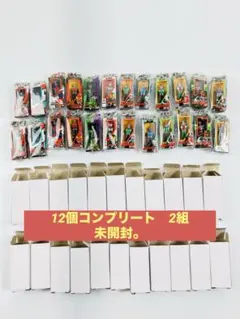 仮面ライダー ソフビパッケージチャーム　全１２種セットコンプリートx2