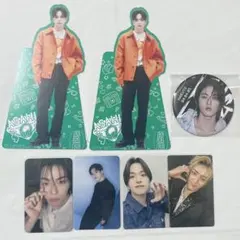 treasure アサヒ ジェヒョク ハルト トレカ 缶バッジ