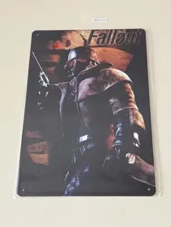 Fallout ブリキ看板