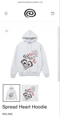 トップス SOL soonerorlater Spread Heart Hoodie M SOL soonerorlater Spread Heart Hoodie S 【公式通販】