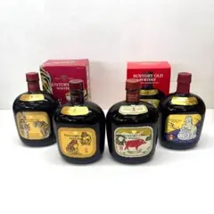 スーパーニッカ七福神＆サントリーオールド干支 陶器ボトル スーパーニッカ七福神＆サントリーオールド干支 陶器ボトル - メルカリ