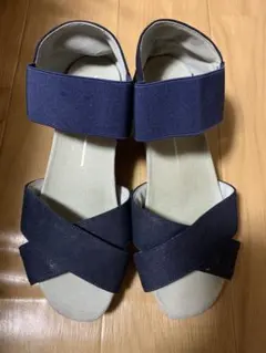 美品⭐️mizuno コンフォートサンダル クロスストラップ23.5センチのサムネイル