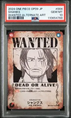 2025年最新】シャンクス psa 10の人気アイテム - メルカリ