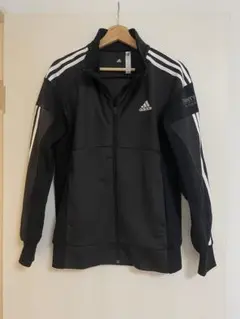 アディダス ロゴ刺繍 ジャージジャケット adidas スポーツ メンズ