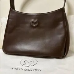 【保存袋付き】Mila Schon ミラショーン ワンショルダーバッグ ブラウン