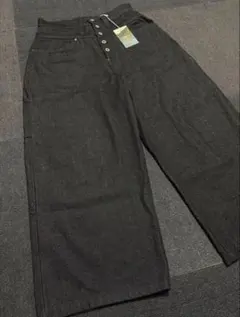 Badway Herringbone studs denim pants | Mercari