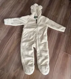 L.L.Bean ハイパイル・フリース・バンティング　12-18M くま