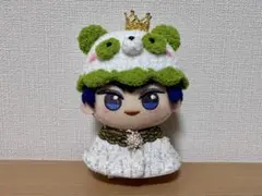 ちびぐるみ　ぬい服　編み物　グリーン　緑色