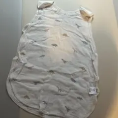 恐竜柄 ベビースリーパー 100%コットン夏用