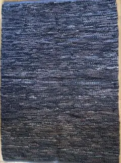 ラグ 玄関マット　本格革マット　約130センチ