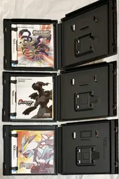 【空箱】ポケモン　プラチナ、ホワイト、ホワイト2