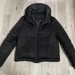 ZARA MAN ブラック ダウンジャケット S 38